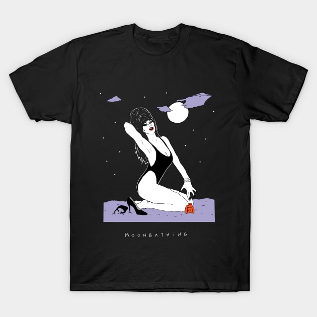 Moonbathing T-Shirt by whos-morris